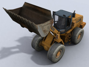 front loader 1 3D Model