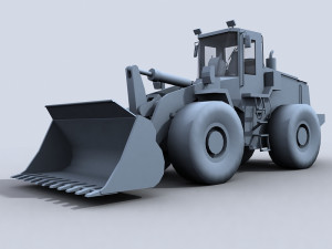 front loader 1 3D Model