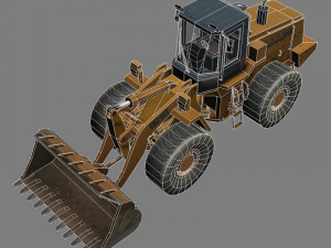 front loader 1 3D Model