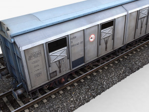 goods wagon 1 3D Model