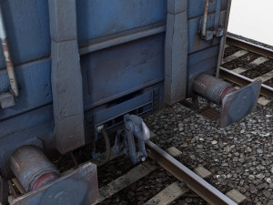 goods wagon 1 3D Model