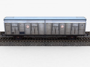 goods wagon 1 3D Model