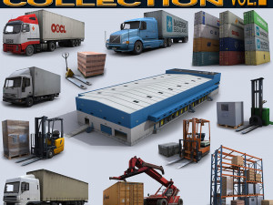 logistics collection vol1 3D Model