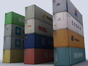 logistics collection vol1 3D Model