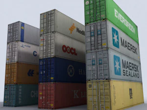 logistics collection vol1 3D Model