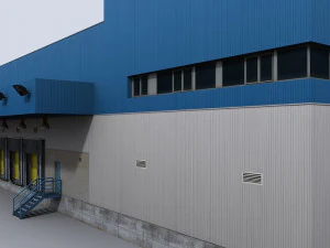 modular logistics building 1 3D Model