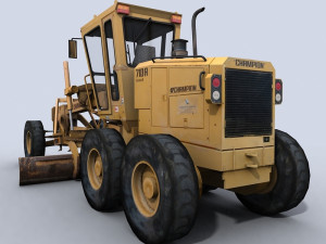 motor grader 1 Modèle 3D