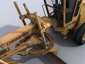 motor grader 1 3D Model