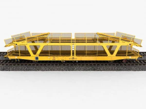 car transporter wagon 3D Model