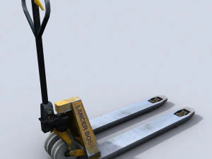 pallet jack 1 3D Model