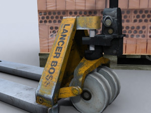 pallet jack 1 3D Модель