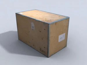 pallet rack 1 3D Model