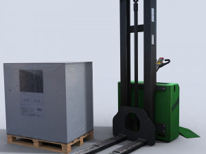 pallet stacker 1 3D Model