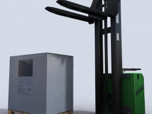 pallet stacker 1 3D 模型