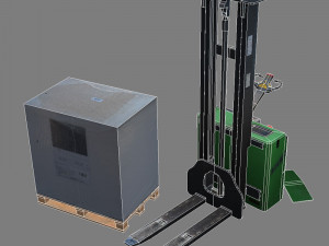pallet stacker 1 3D 模型