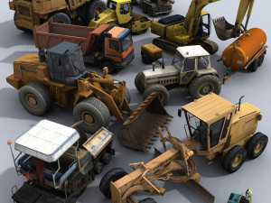 public works collection vol1 3D Model