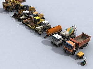 public works collection vol1 3D Model