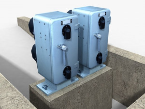 railway dwarf traffic light 1 3D 模型