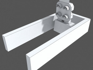 railway dwarf traffic light 2 3D Model