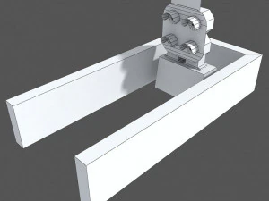 railway dwarf traffic light 2 3D Model