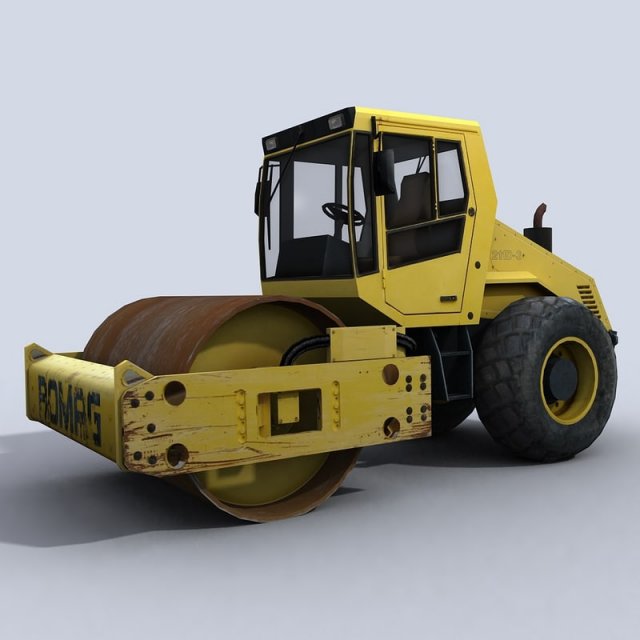 roller 1 3D Модель .c4d .max .obj .3ds .fbx .stl .blend 