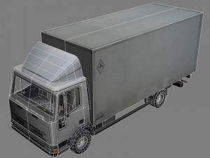 small transport truck 1 3D 모델