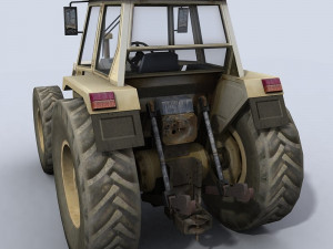 tractor 1 3D मॉडल