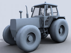 tractor 1 3D मॉडल
