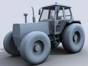 tractor 1 3D Model