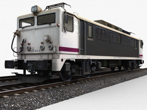 train engine 1 Modelo 3D