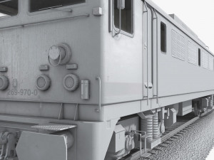 train engine 1 3Dモデル