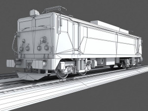 train engine 1 3Dモデル