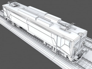 train engine 1 3Dモデル