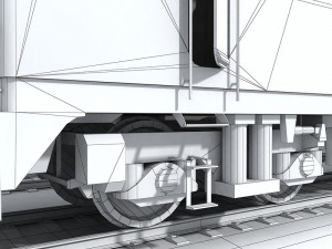 train engine 1 3Dモデル