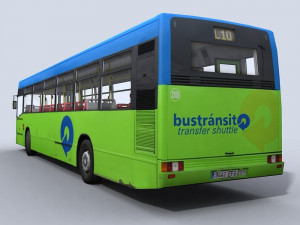 urban bus 1 3D Model