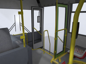 urban bus 1 3D Model
