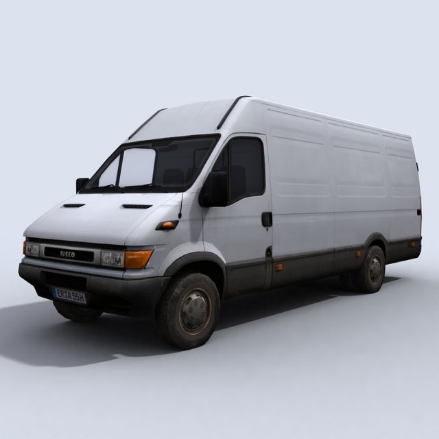 van 1 Modelo 3D .c4d .max .obj .3ds .fbx .stl .blend 