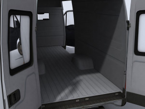van 1 Modelo 3D