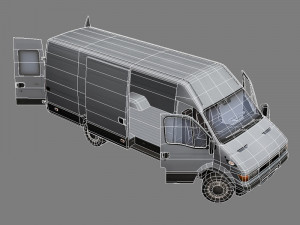 van 1 Modelo 3D