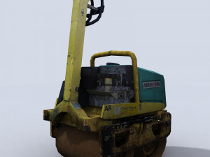 walk behind roller 1 3D 모델