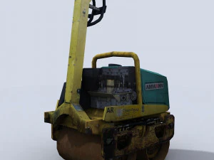walk behind roller 1 3D Model