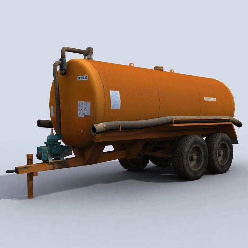 water tank 1 3D Model .c4d .max .obj .3ds .fbx .stl .blend 