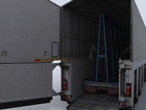 float glass truck 1 3D Модель