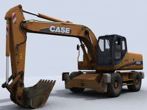 excavator 2 3D Model