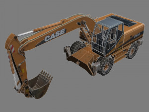 excavator 2 3D Модель