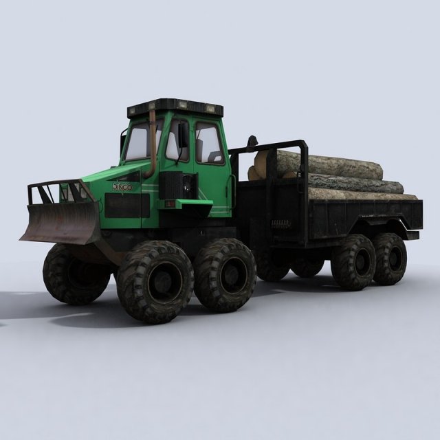 forwarder 1 3D Model .c4d .max .obj .3ds .fbx .stl .blend 