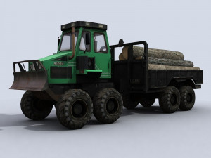 forwarder 1 3D Model
