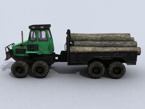 forwarder 1 3D Model