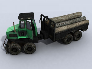 forwarder 1 3D Model