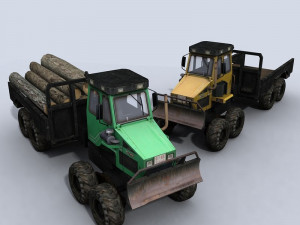 forwarder 1 3D Model